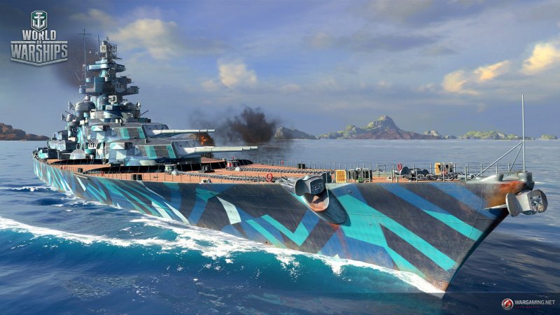 World of Warships камуфляжи