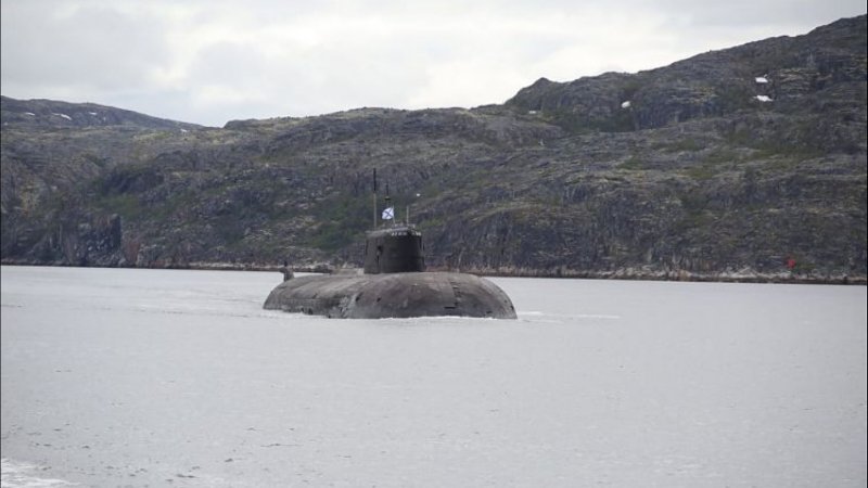 АПЛ К-266 орёл на стапеле