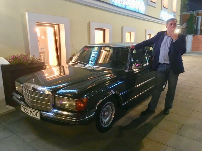 Мерседес Бенц w116 Высоцкого