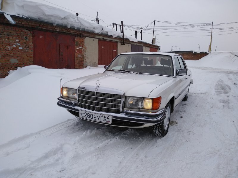Mercedes w123 Высоцкий сзади