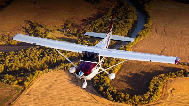 Cessna 172 аэросъемка