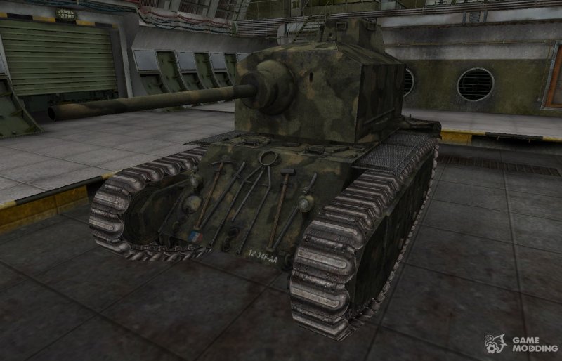 Танк ARL 44 из лего