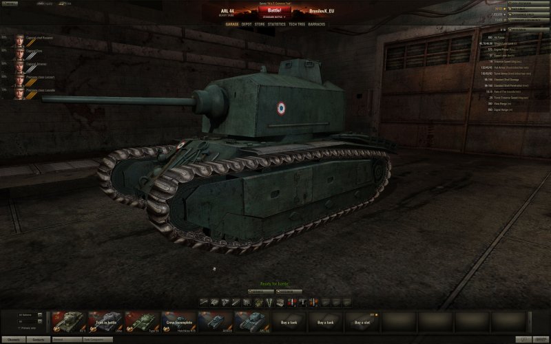 ARL 44 Сток