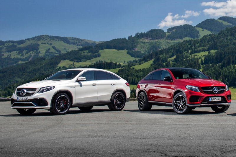 Мерседес Бенц GLE купе 2016