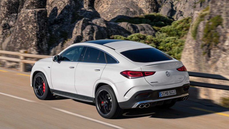 Новый Мерседес GLE купе 2020