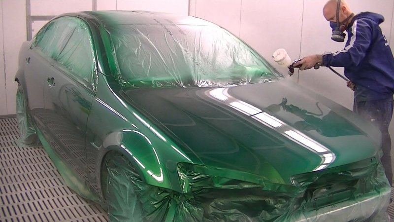 Краска для окраски автомобилей