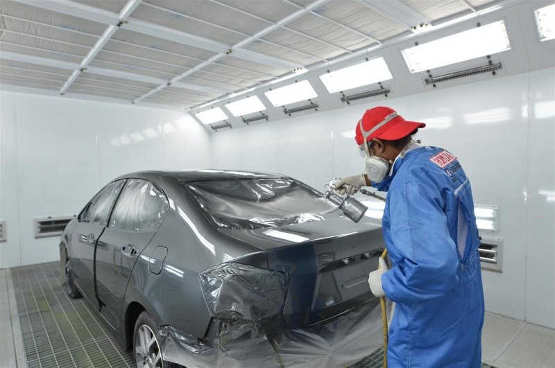 Покраска кузова автомобиля