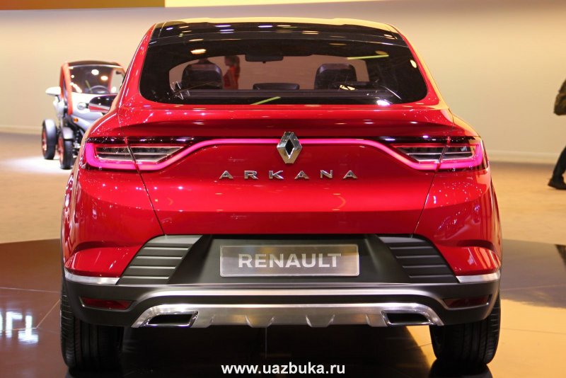 Renault Arcana 2019 салон