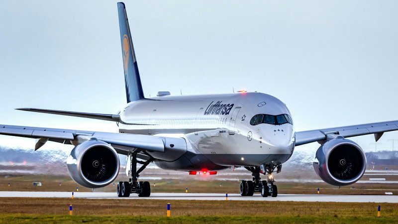 Аэробус а350-900 Люфтганза