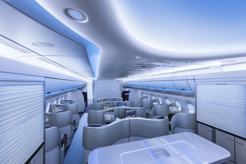 Airbus a350 салон