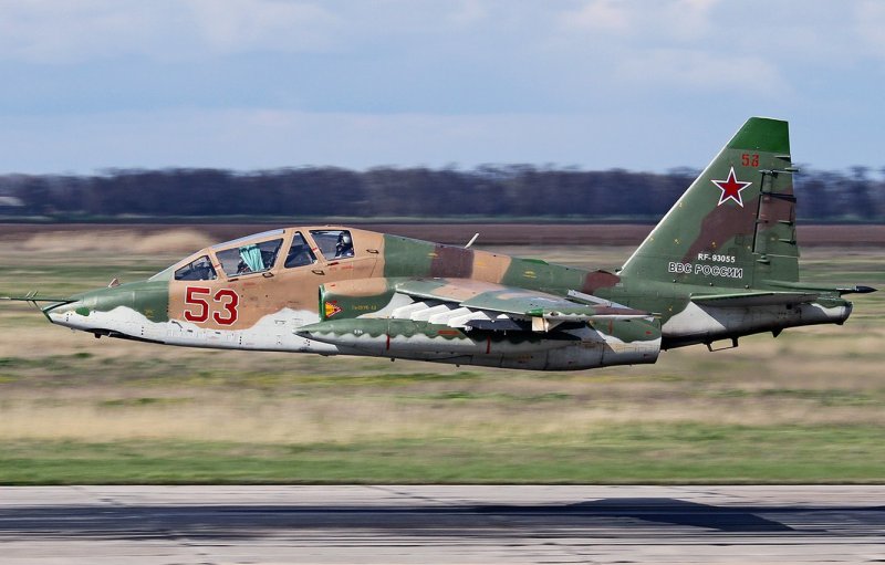 Самолёт-Штурмовик Су-25