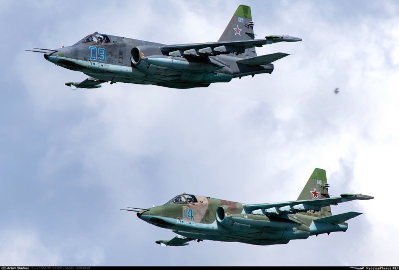 Истребитель Су 25
