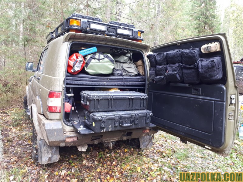 УАЗ Патриот Экспедиция салон