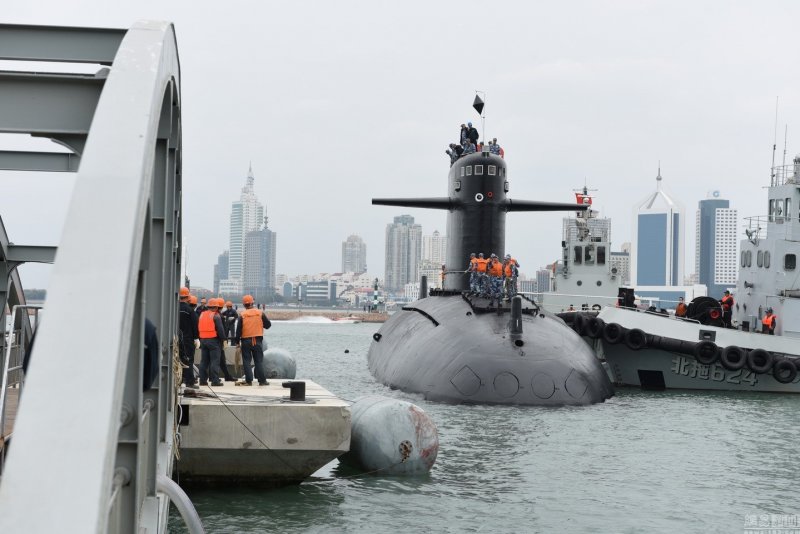 Дизель-электрическая подводная лодка ВМС Китая