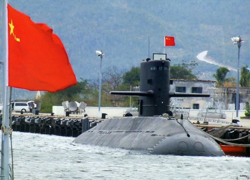Китайская атомная подводная лодка