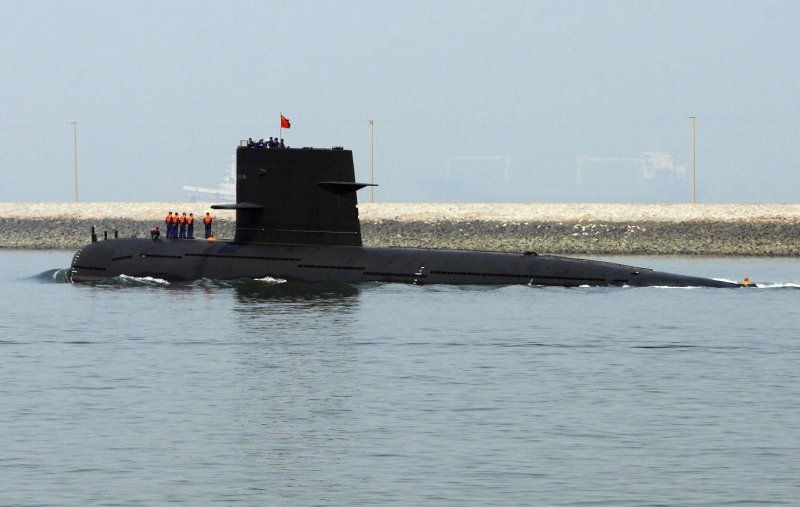 Китайская атомная подводная лодка