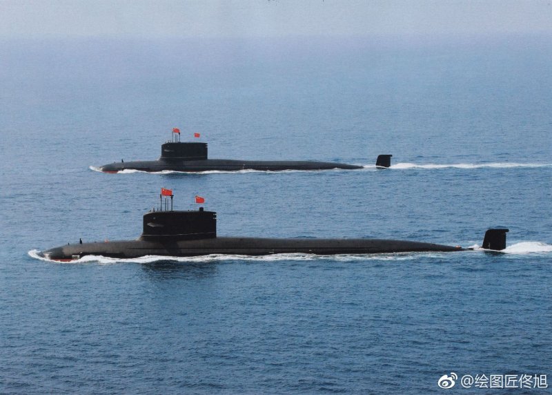 Китайская атомная подводная лодка
