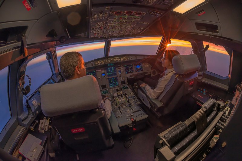 Кресло пилота Airbus-320