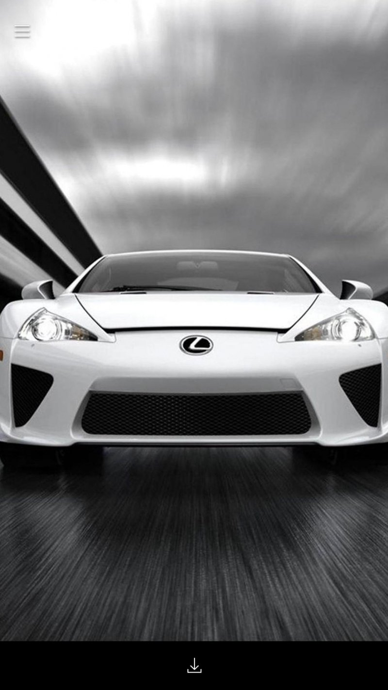 Lexus LFA на iphone