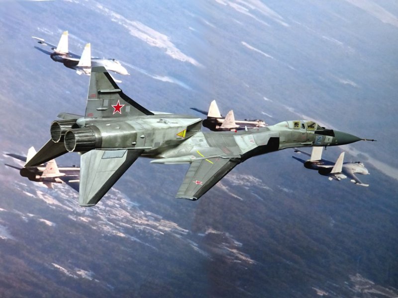 Миг-31 сверхзвуковой самолёт
