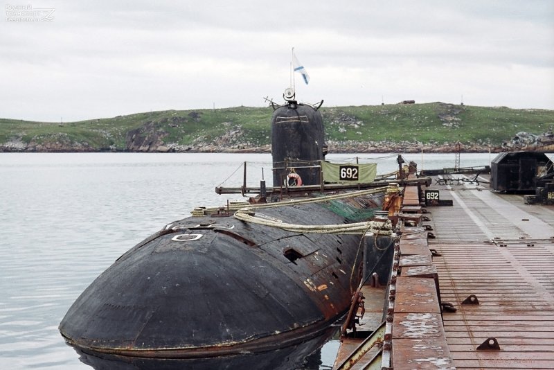 Гремиха база подводных лодок