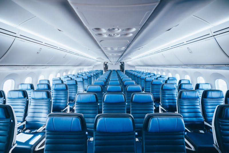 United Airlines 787 10 салон