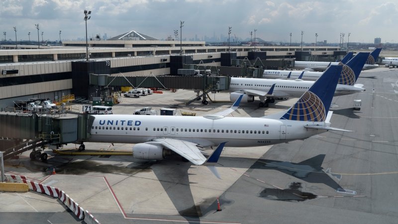 Самолет United Airlines