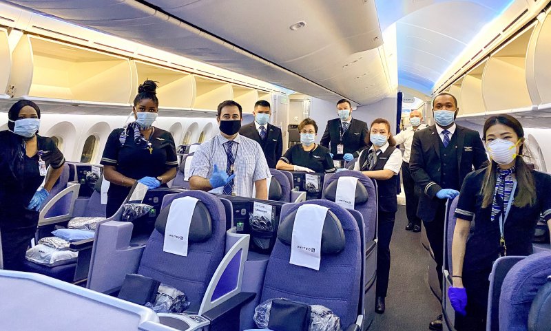 United Airline Crew