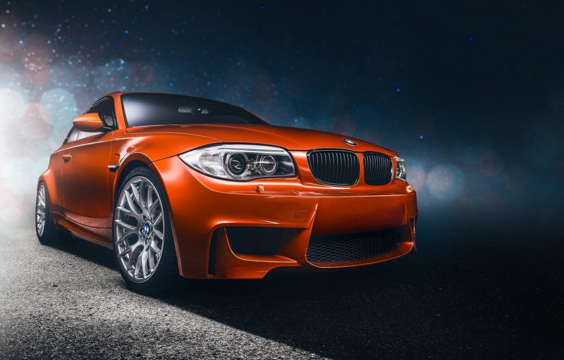 Машины BMW оранжевая