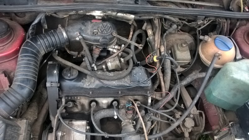 Моновпрыск Volkswagen b3