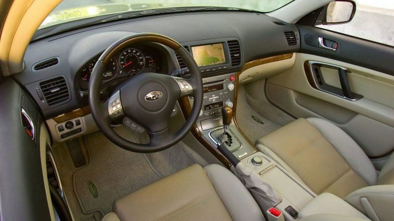 Subaru Legacy 2008 салон