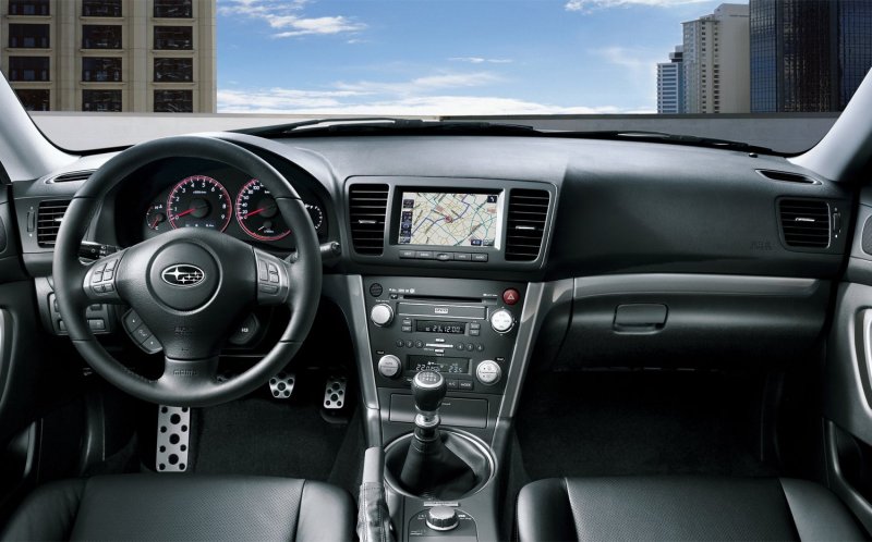 Subaru Legacy 2006 салон