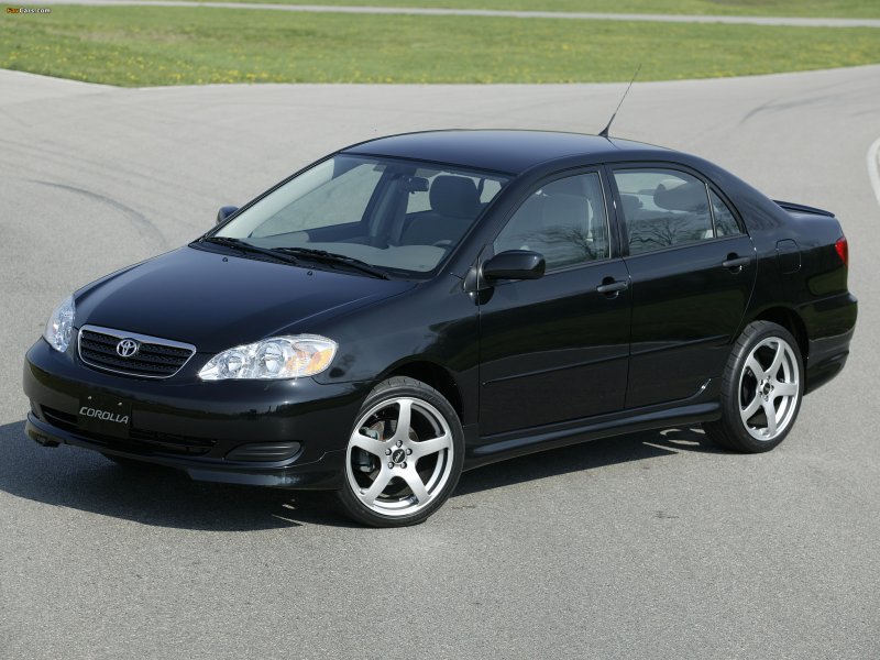 Toyota Corolla e120 us-spec