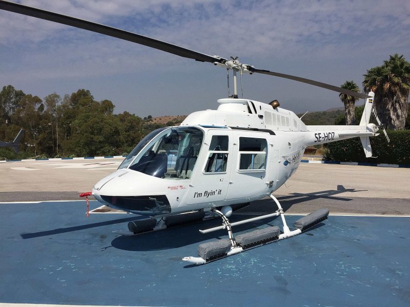 Bell 206 вертолёт модель