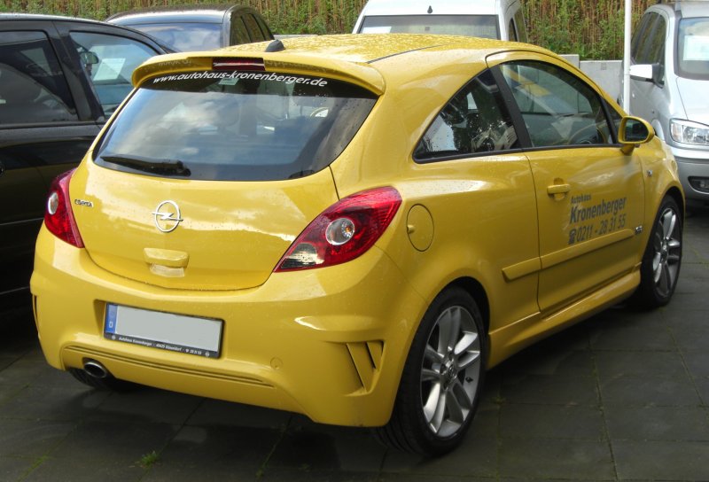 Opel Corsa d OPC line