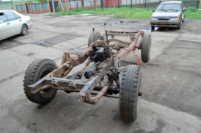 Рама УАЗ 3151 С двигателем