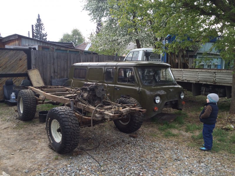 УАЗ 452 шасси