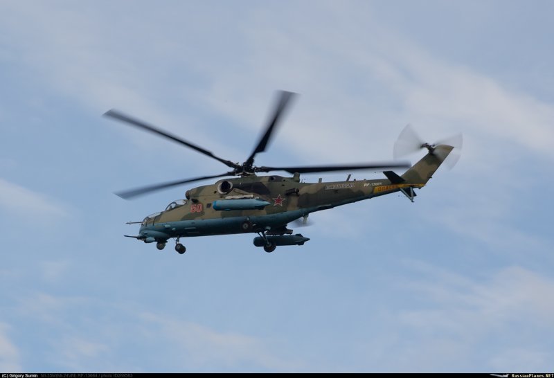 Ми35 вертолет Джанкой