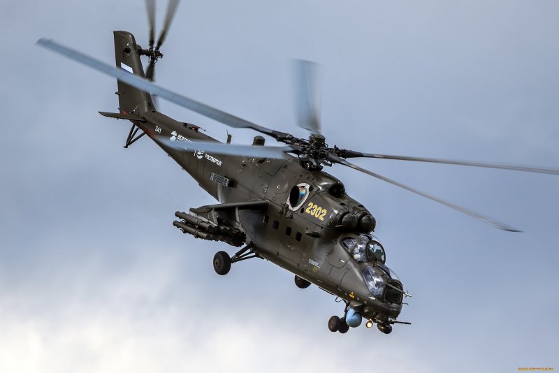 Ми-35 вертолет