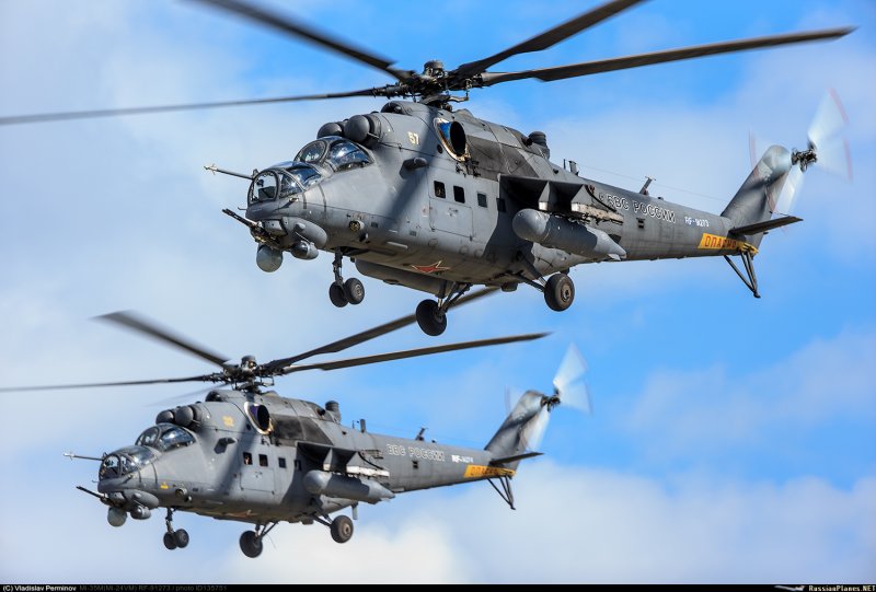 Ударный вертолёт ми-35м
