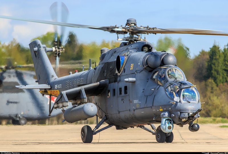 Ударный вертолет ми-35п