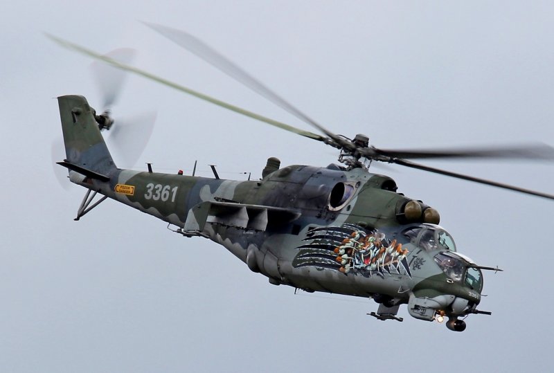 Ми-35мс армейский ударный вертолёт