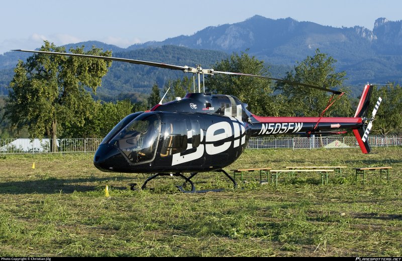 Вертолет вертолёт Bell 505