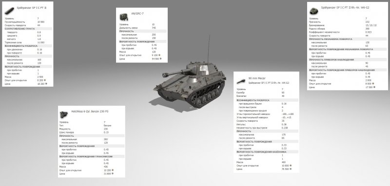 Spähpanzer SP I.C. чертеж