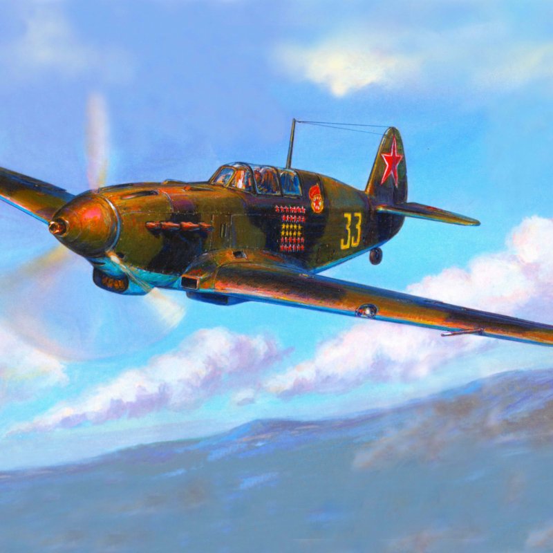 Як-9 1/48 АРК моделс технические надписи