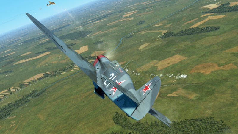 Як-7б истребитель