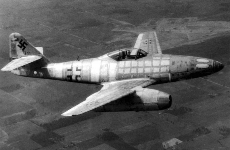 Реактивный истребитель Messerschmitt me.262