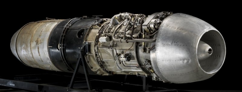 Турбореактивный авиационный двигатель Junkers Jumo 004.