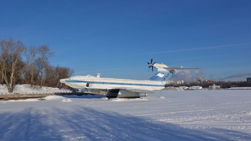 Экраноплан Лунь Дербент 2020