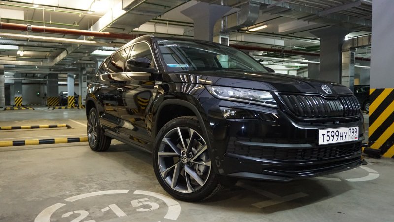 Kodiaq черный обвес Sportline